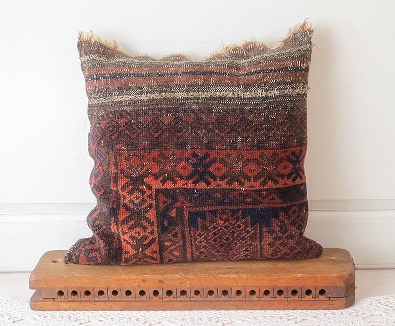 Oriental Carpet Pillow, Bohemian Rhapsody No. 2