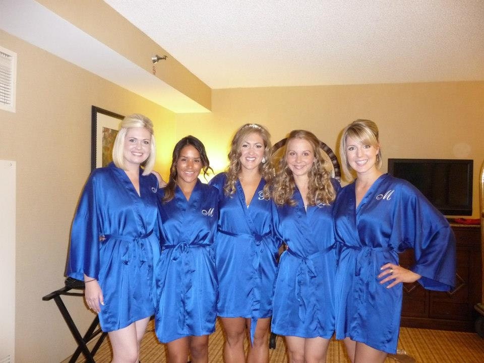 BRIDESMAID ROBES - Reserved Listing for Jennifer F.