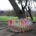 FREE SHIPPING: Origami Paper Bowl - made out of tea bag wrappers, holiday gift idea - Christmas, Hanukkah