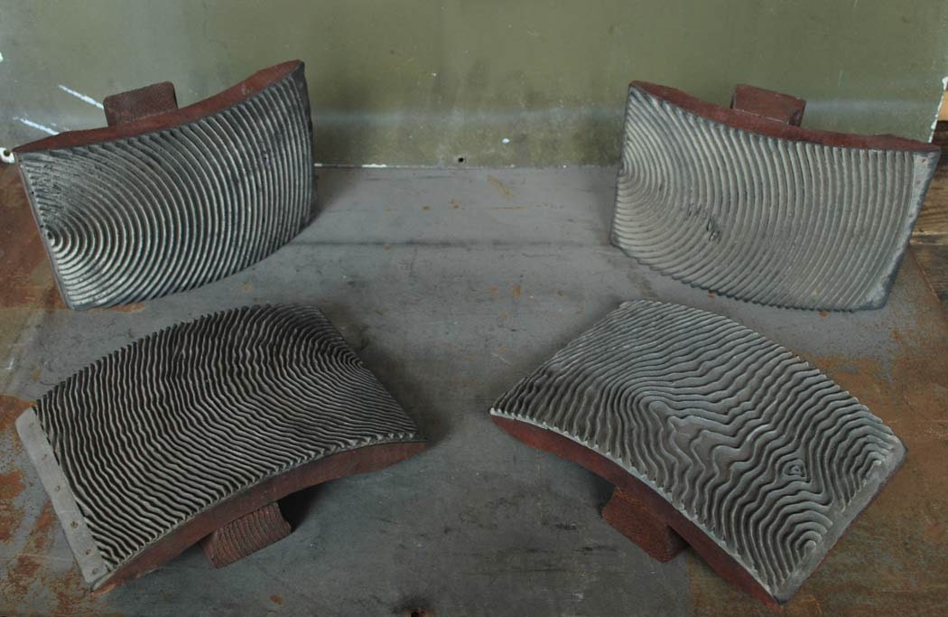 1940's Faux Wood Grain Stampers Set