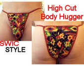Men's Sexy Exotic Underwear Hi Cut BODY HUGGER Swim Beach Tan Lingerie Brief String 100 Colors