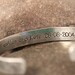 Secret Message Hand Stamped Cuff Bracelet Personalized on the Inside
