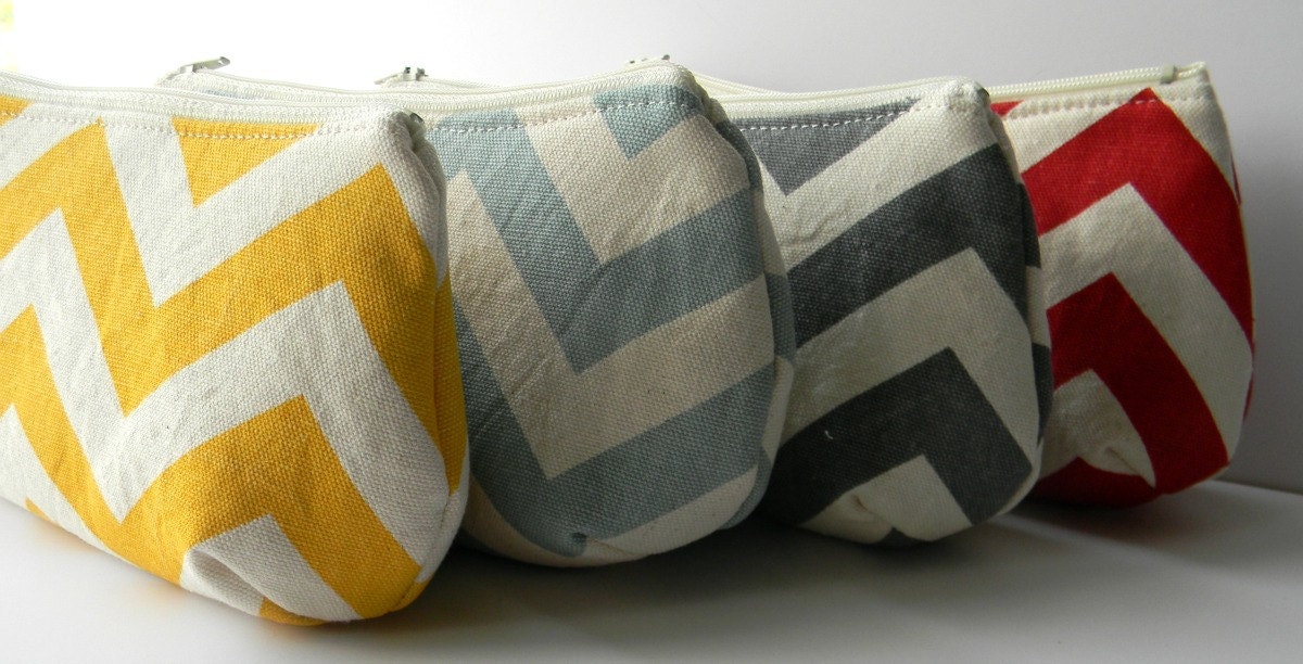 Curvy Wristlet Chevron 4 Color Options