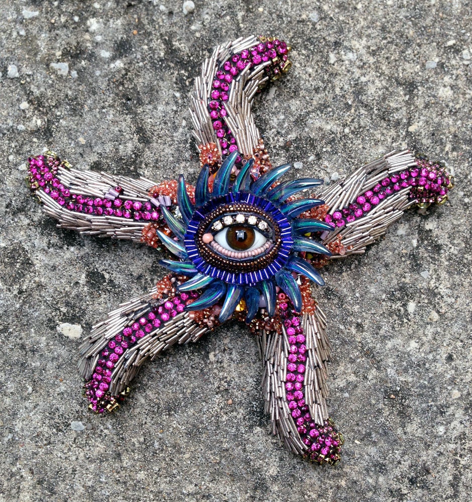 Starfish Eye with Brown Eye