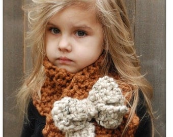 Crochet PATTERN-The Tyeleigh Scarf (Adult,Child, Toddler sizes)