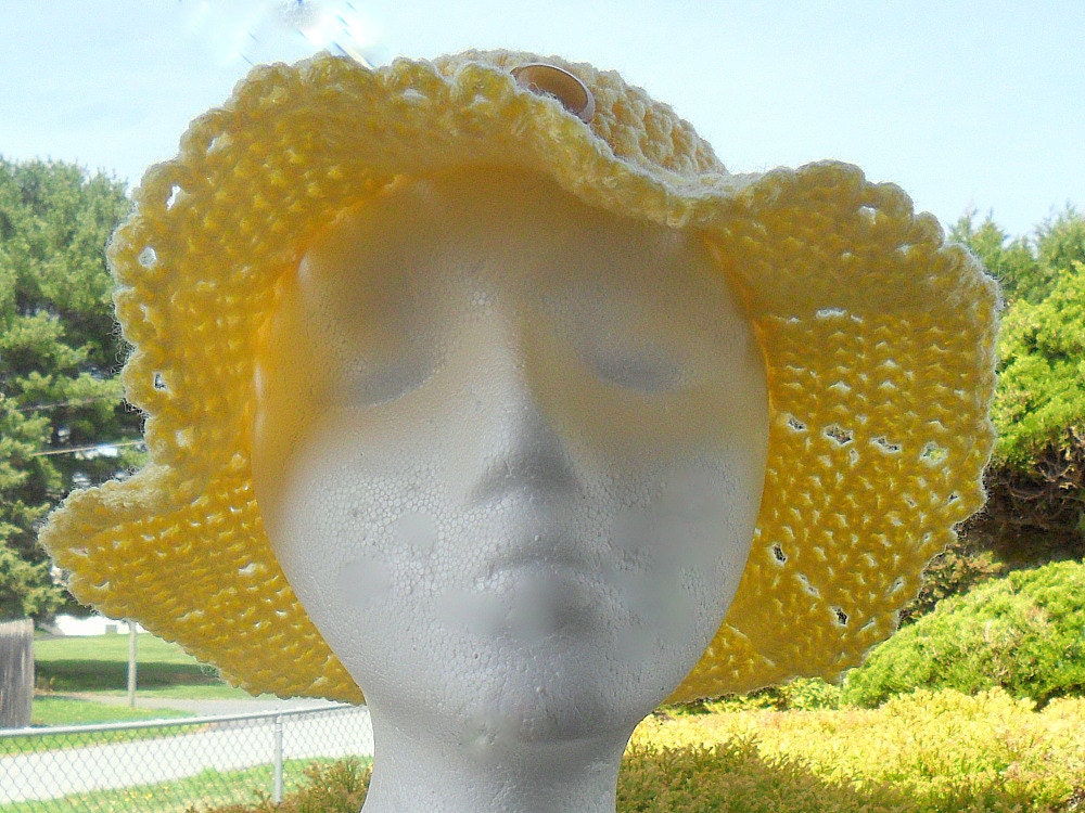 Crocheted Sun Hat
