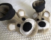 Bear Slippers Child size 10-12