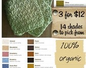 set of 3 washcloths - cumulus