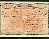 Old Original 1924 Prohibition Medical Whiskey Rapp Medicine Prescription Pharmacy Alcohol Bar Doctor Boger Pharmacy