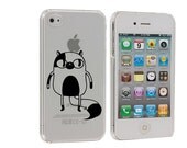 Adventure Time Cake Clear iPhone 4 4S Case