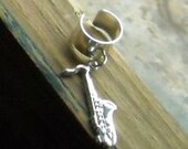 Saxaphone Ear Cuff/ Hair Jewelry