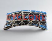 Coney Island Cyclone Canvas Photo Pillow
