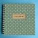 2013-14 Financial Year Weekly Planner- SMALL 14cm/5.5in Square - Choose Your Colour