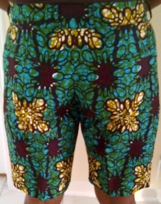 African Print Shorts