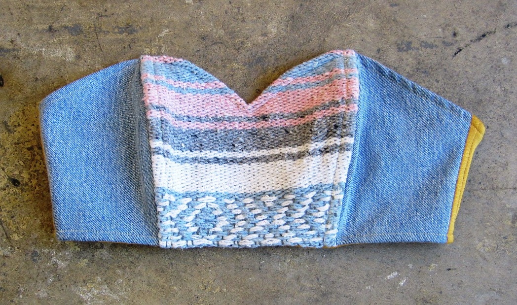 ROJAS pastel santa fe mini bustier