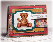 Thank You, handmade card