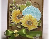 Floral Bouquet, handmade card