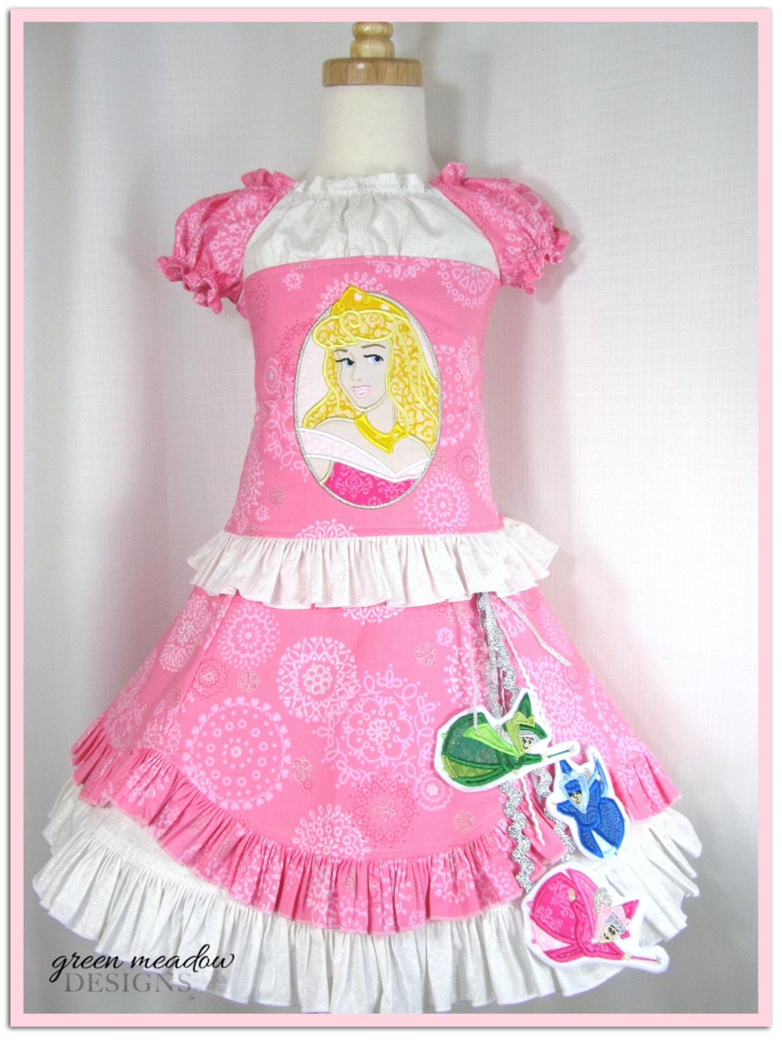 Sleeping Beauty Fitted Peasant Top and Insa Skirt