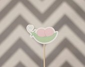 Sweet Pea Cupcake Toppers