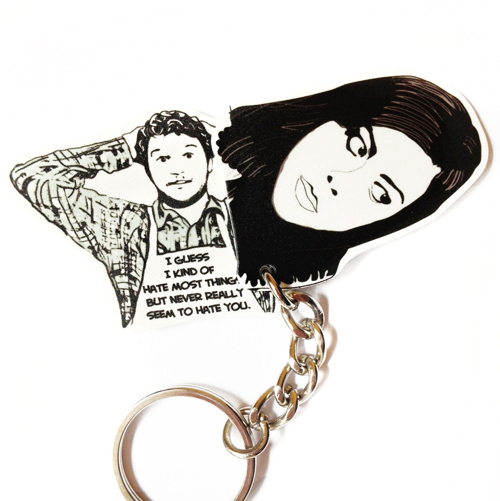 April Ludgate and Andy Dwyer keychain - Parks and Recreation