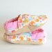Butterfly Bison Booties Size 6 to 12 Months Infant baby girl pastel pink butterflies