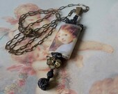 Angel Madrigal Wood Pendant