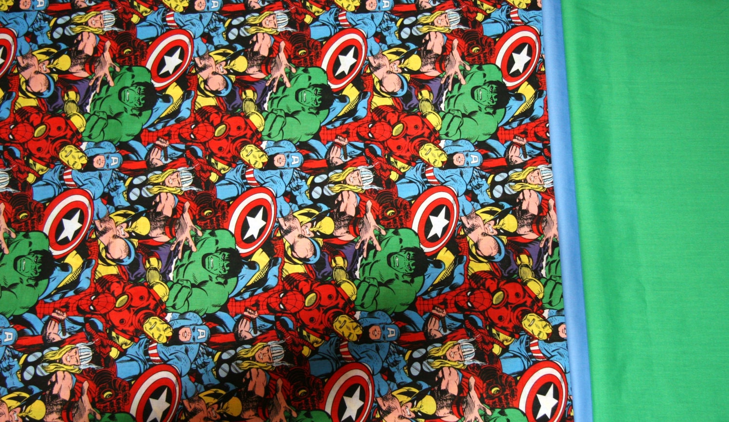 The Avengers - Marvel Comics Pillowcase - Custom Embroidered