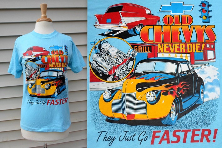 1987 Old Chevys Never Die T Shirt