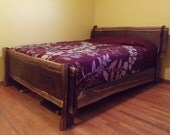 Walnut live edge Queen Bed Frame