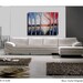 Birch Acrylic Painting Modern Acrylic Painting Silver Birch Forest Palette Knife Landscape - 30 x 40 - from Skye Taylor