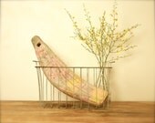 vintage wood fishing buoy