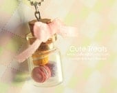 Macaroons in a Jar Necklace