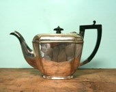 Vintage Art Deco Silver Plated Teapot
