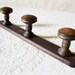 French Coat Rack Antique Wood