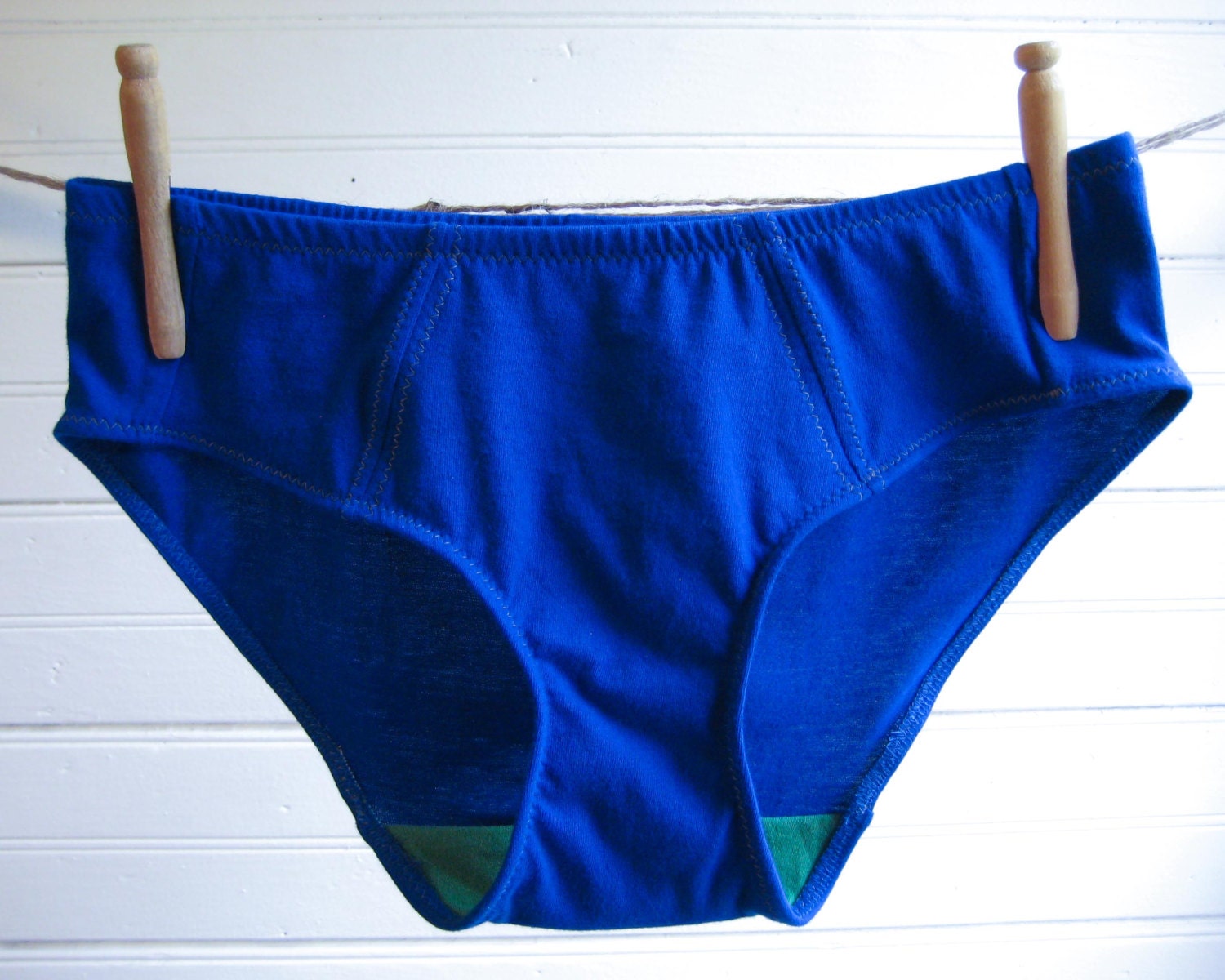 Foxtrot Royal Blue Boy Cut Underwear Women's 6 Ready to Ship