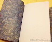 FREE SHIPPING - Personalized Handmade Blank Journal - Medieval style - Book of Shadows