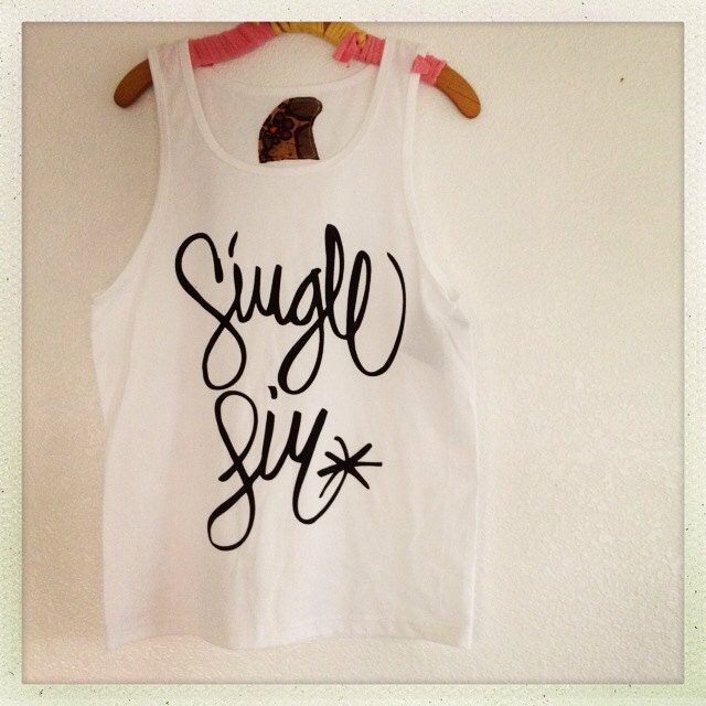 Single Fin Cut N Sew Unisex Logo Tank: XLarge