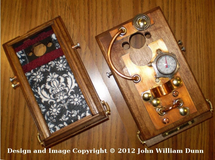 Steampunk case for the Samsung Galaxy S4 (tm) smartphone : The "eCog Aeneas" (tm) "SGS4 Boilerplate" Ed.