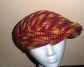 Marrakesh Unisex Newsboy Crochet Ivy Cap - ready to ship