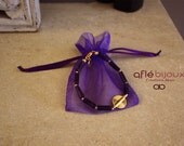 Bracelet Aflé Bijoux en améthyste