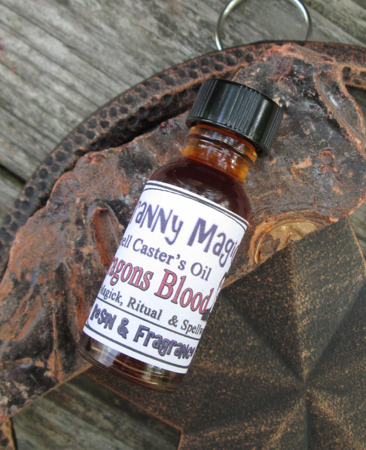 Dragons Blood Granny Magick Casters Oil Perfume Body Safe for Magick, Prayer, Spellcraft and Ritual