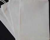 500 Muslin Bags, ORGANIC 3"x4" Wholesale Muslin Bag, SUPERFaST SHIPPiNG, drawstring favors bag, FOoD SaFE, ReUSABLE (Any QtY AVAiL)
