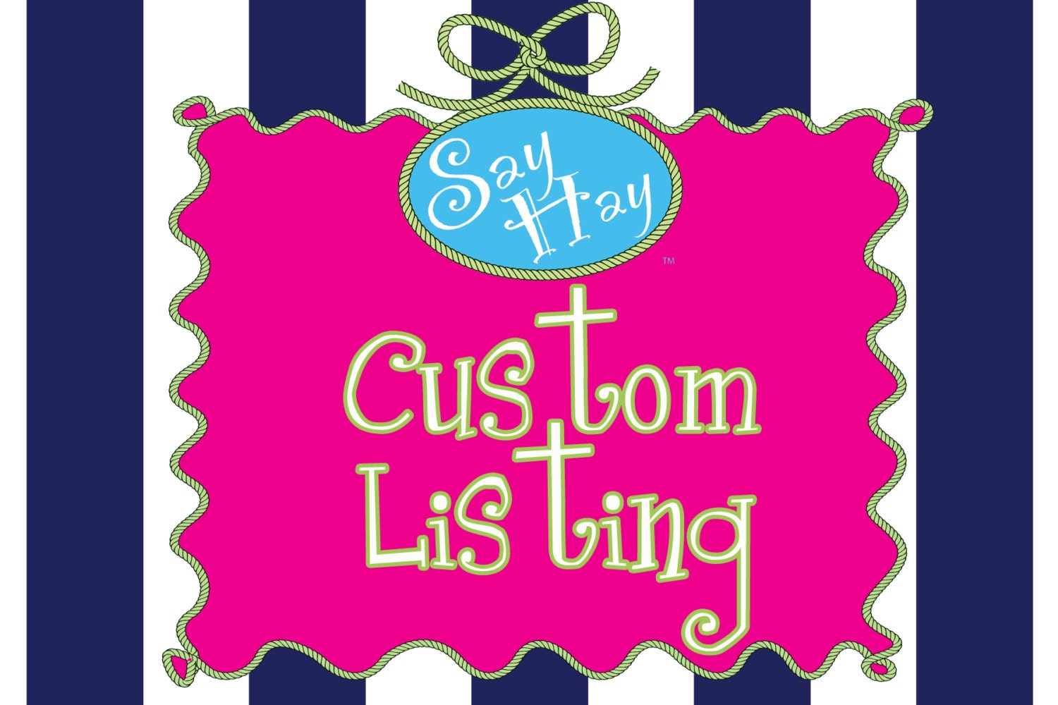 Custom Listing for Lauren