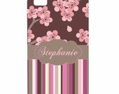 SPRING SALE iPhone 4 4s 5 ipod touch 4 Personalized Custom Japanese Flowers HaRD, RuBBer, or BuMPeR case