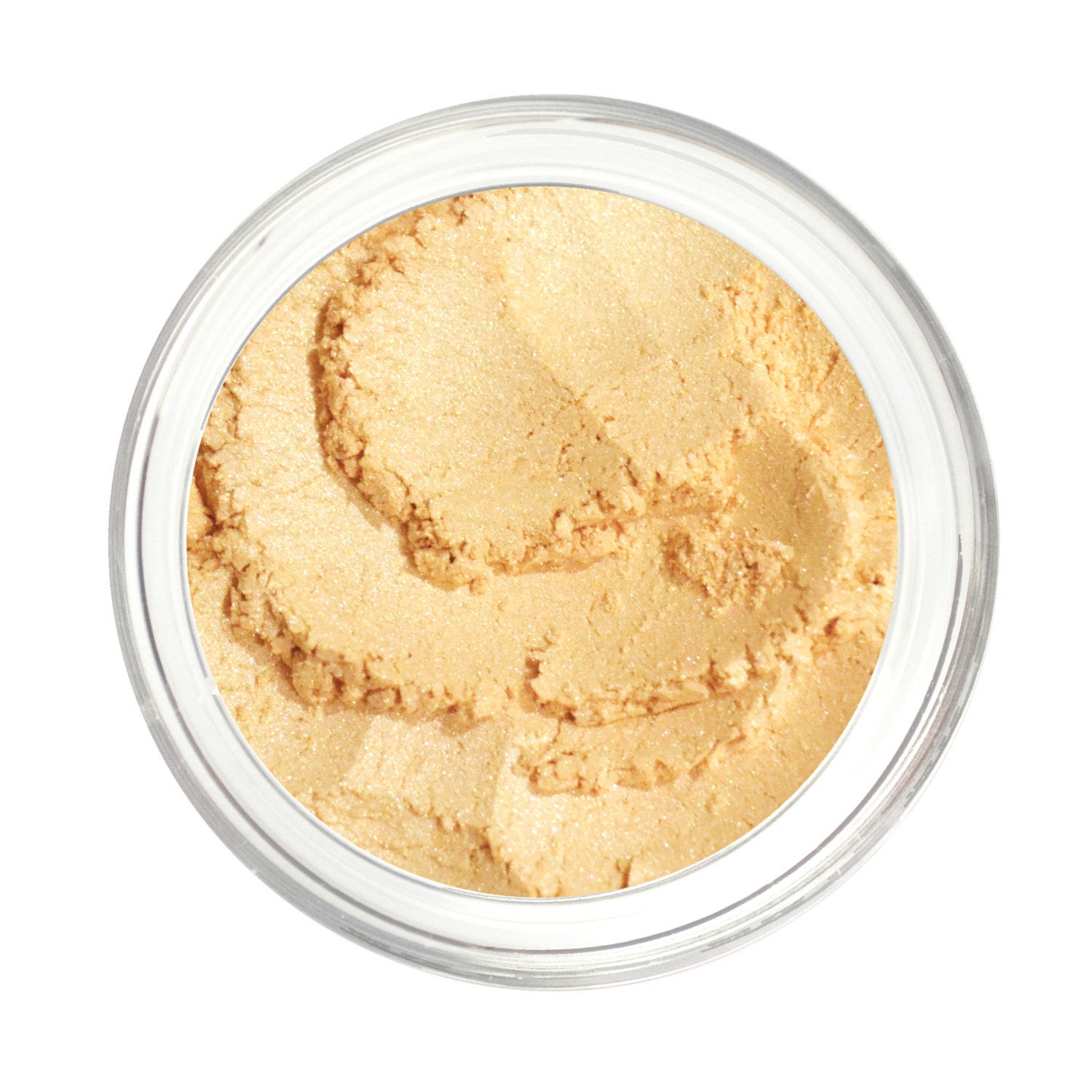 Peachy Sweets (LARGE jar) - Pure & Natural Mineral Highlighter Shimmer - Noella Beauty Works Cosmetics