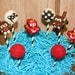 Mom's Killer Cakes & Cookies Cars Lightning McQueen, Tow Mater, TowMater Inspired Cake Pops Assortment Southern Living  Featured Seller