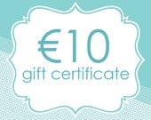 Gift Certificate for bettyoctopus - 10 euros