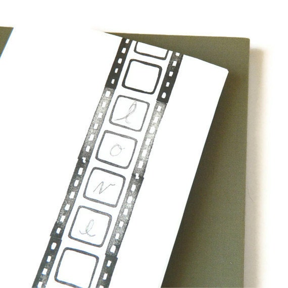 Photography Film Strip Stamp - Cling Rubber Stamp