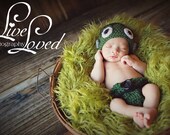 Frankenstein Costume, Diaper Cover and Hat Set, Halloween, Babies, Costume, Newborn Costume, 0 to 3 months, Photo Prop, READY TO SHIP