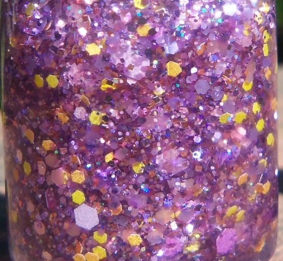 MINI Water Lily Glitter Nail Polish